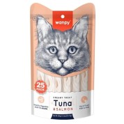 Wanpy Ton&Somon Balıklı Krema Kedi Ödülü 25*14 gr