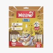 MOOW Morina Balıklı&Deniz Taraklı Keçi Sütlü 12gr x 30'lu Kedi Krema Ödülü