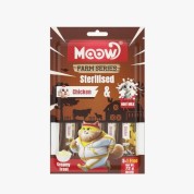 Moow Tavuklu Keçi Sütlü 12gr x 6 Sterilised Kedi Krema Ödülü