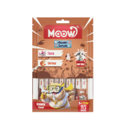 Moow Ton Balıklı&Karidesli Keçi Sütlü 12gr x 6 12 li Kedi Krema Ödülü