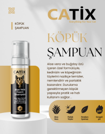 CATİX Aloe Vera & Buğday Özlü Köpük Şampuan 200 ml