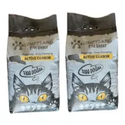 Lumpysand Aktif Karbonlu İnce Taneli Kedi Kumu 10 Lt x 2 Adet