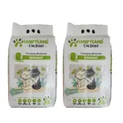 Lumpysand Kokusuz İnce Grey White Kedi Kumu – 10 Lt x 2 Adet