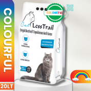 Less Trail Colourful 20 Lt Bentonit Kedi Kumu