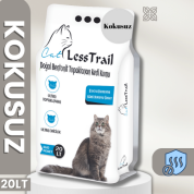 Less Trail Kokusuz İnce Tane Topaklanan 20 Lt Eko Kedi Kumu