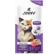 Jinny Creamy Ton Balıklı - Tütsülenmiş Orkinos Balıklı Kedi Sıvı Ödül Maması 5x15 gr