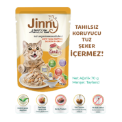 JİNNY TUNA İN GRAVY TOPPİNG SALMON 70grX12