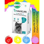 Magic Life Colourful Ince Tane Eko 20 lt Kedi Kumu