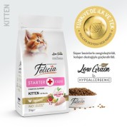 Felicia 2 Kg Kolajenli Tavuklu Az Tahıllı Yavru Kedi Maması HypoAllergenic Kedi Maması