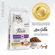 Felicia 12 Kg Kolajenli Somonlu Az Tahıllı Kısırlaştırılmış Kedi Maması HypoAllergenic Kedi Maması