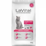 LaVital Somonlu Kısırlaştılmış (Sterilised) Yetişkin Kedi Maması 12kg