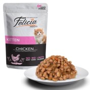 Felicia Tahılsız 85 gr Pouch Yavru Tavuklu Yaş Kedi Maması