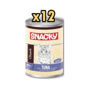 Snacky Chunk Ton Balıklı Yetişkin Kedi Konservesi 400 gr x 12 Adet